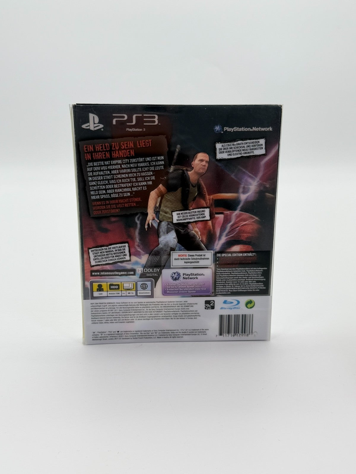 inFamous 2 Special Edition Sony Playstation 3 Sehr guter Zustand CIB OVP