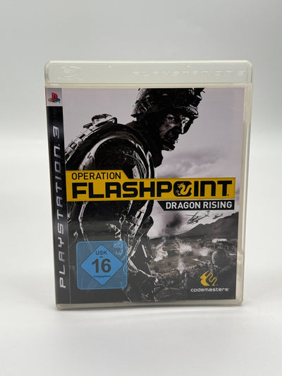 Operation Flashpoint Dragon Rising Sony Playstation 3 Très bon état CIB Boîte d'origine