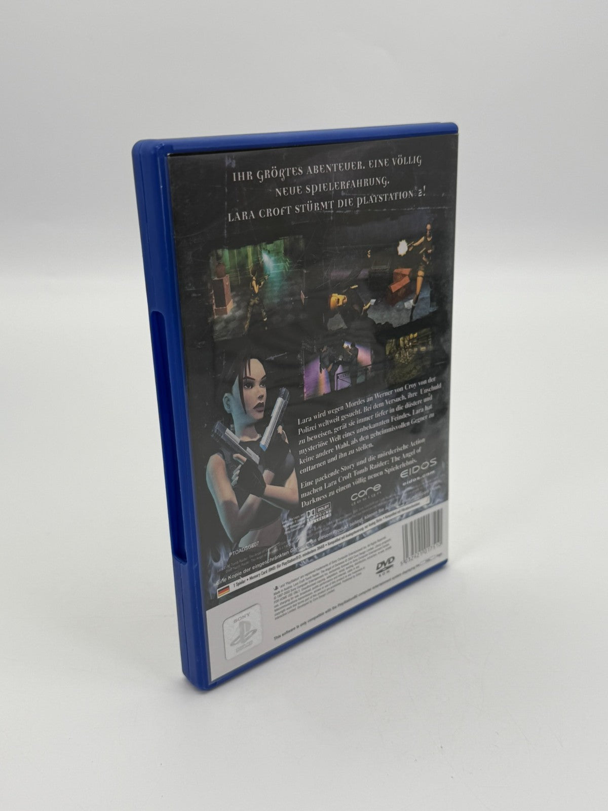 Tomb Raider The Angel Of Darkness Sony Playstation 2 Sehr guter Zustand CIB OVP