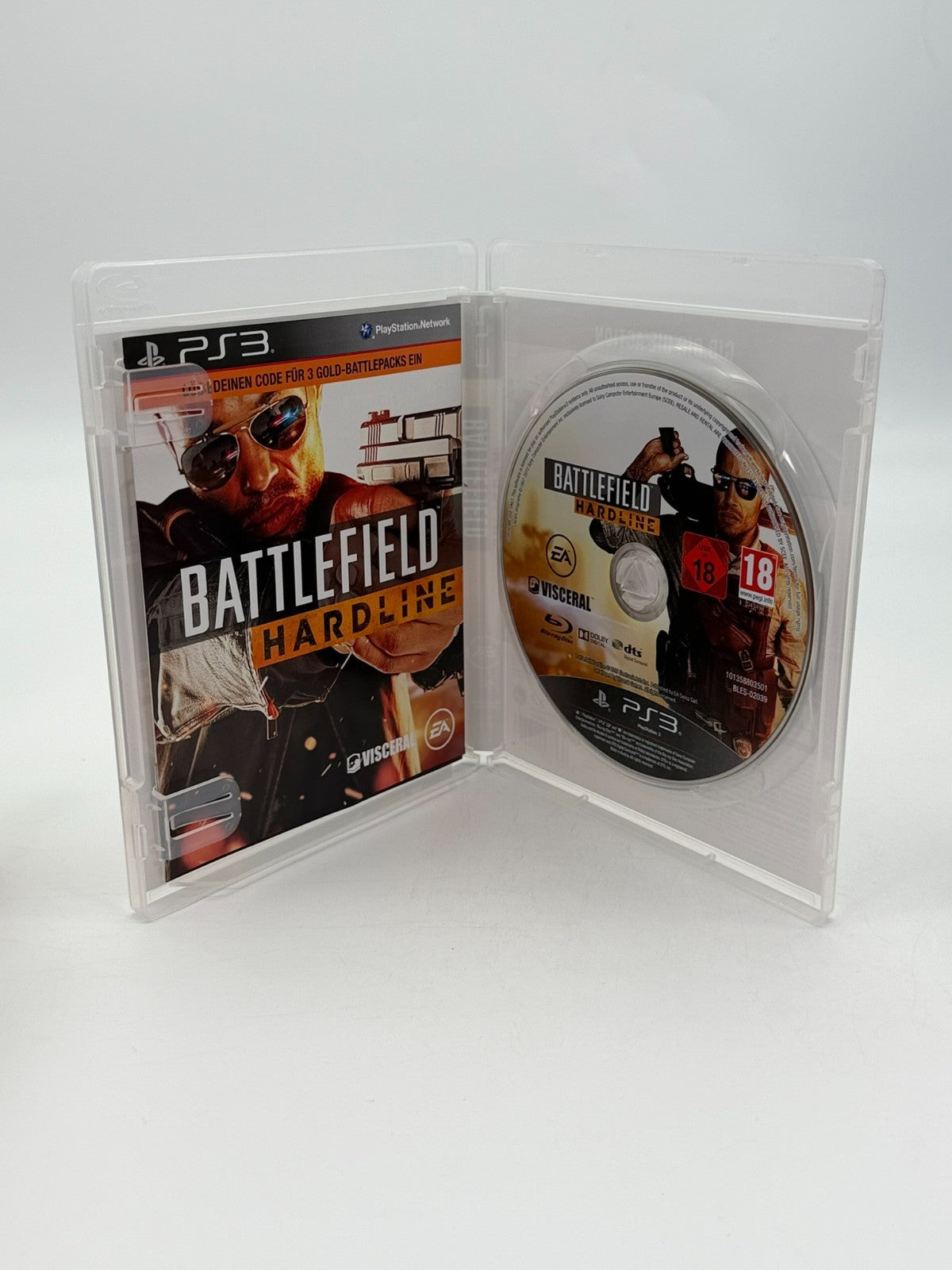 Battlefield Hardline Sony Playstation 3 Very Good Condition CIB OVP
