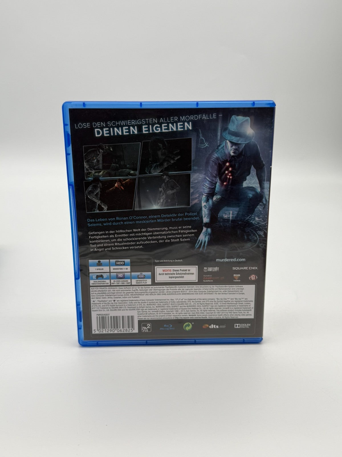 Murdered Soul Suspect Sony Playstation 4 Very good condition CIB OVP