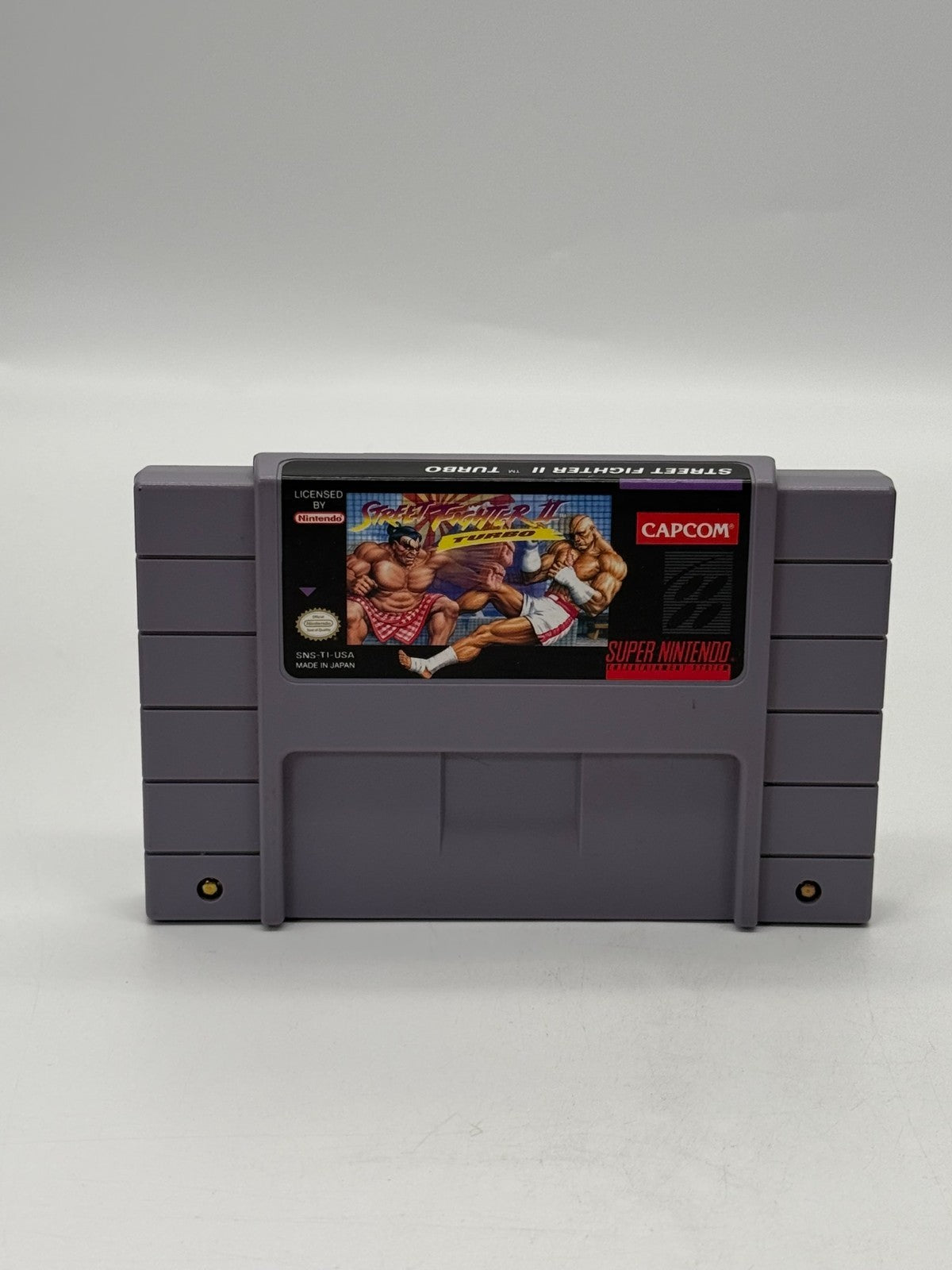 Street Fighter II Turbo Super Nintendo SNES NTSC-U/C guter Zustand
