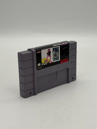 Pink Goes To Hollywood Super Nintendo SNES NTSC-U/C bon état Cartouche + Boîte