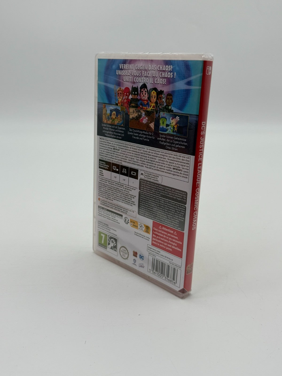 DC´s Justice League Cosmic Chaos Nintendo Switch Sealed Neu CIB OVP