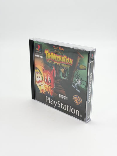 Tiny Toon Tonnenstein Geisterstunde Sony Playstation 1 guter Zustand CIB Reprohülle