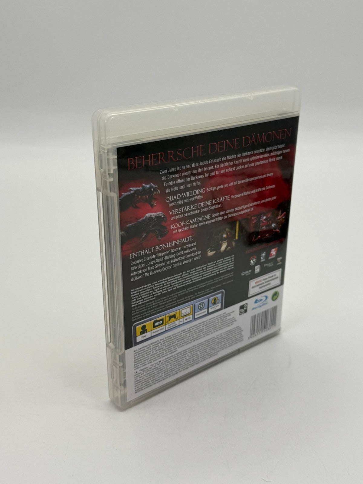 The Darkness II Limited Edition Sony Playstation 3 Très bon état CIB OVP