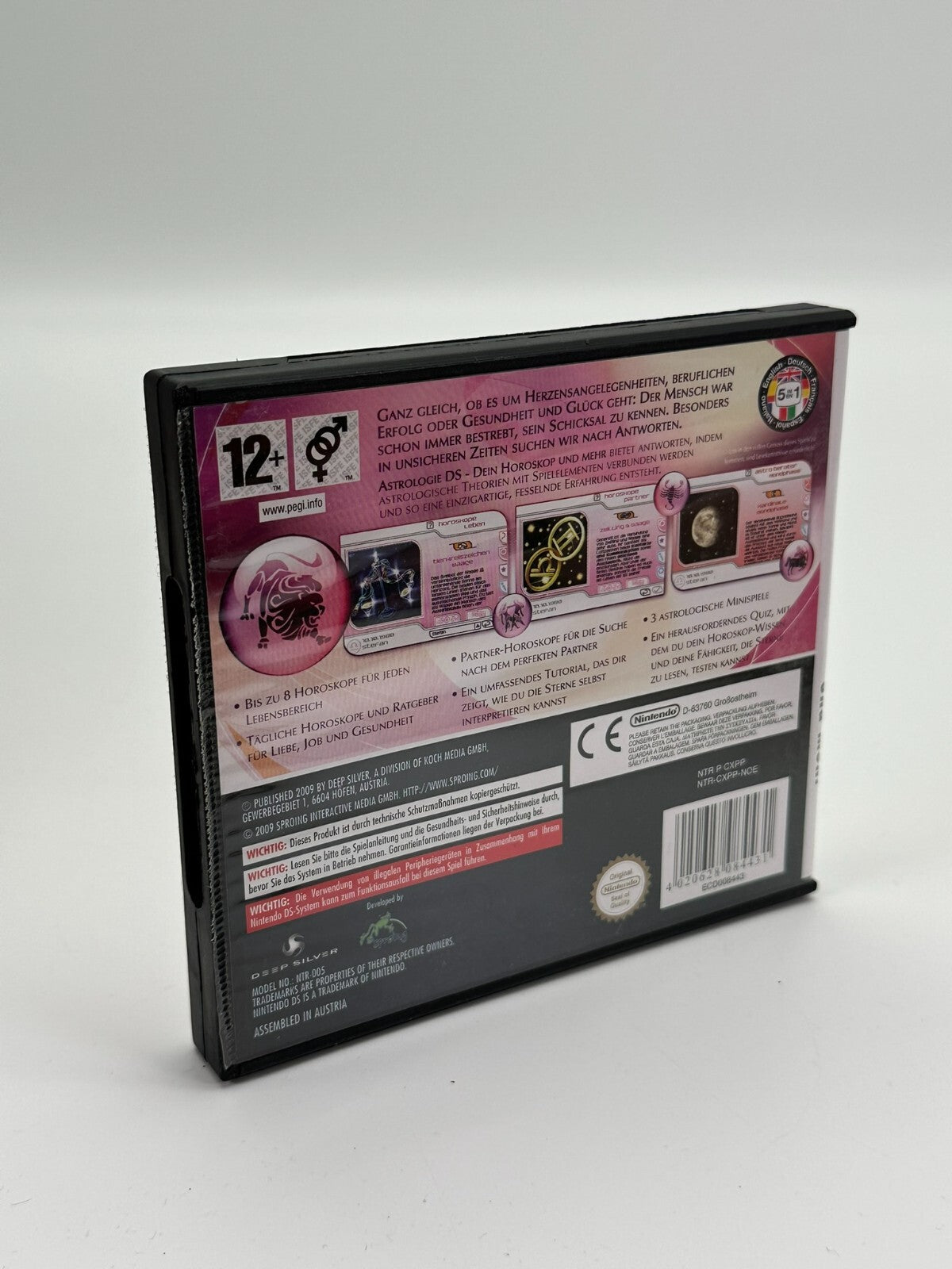 Astrology DS Your Horoscope and More Nintendo DS Very Good Condition CIB OVP