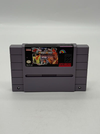 WWF Super Wrestlemania Super Nintendo SNES NTSC-U/C bon - très bon