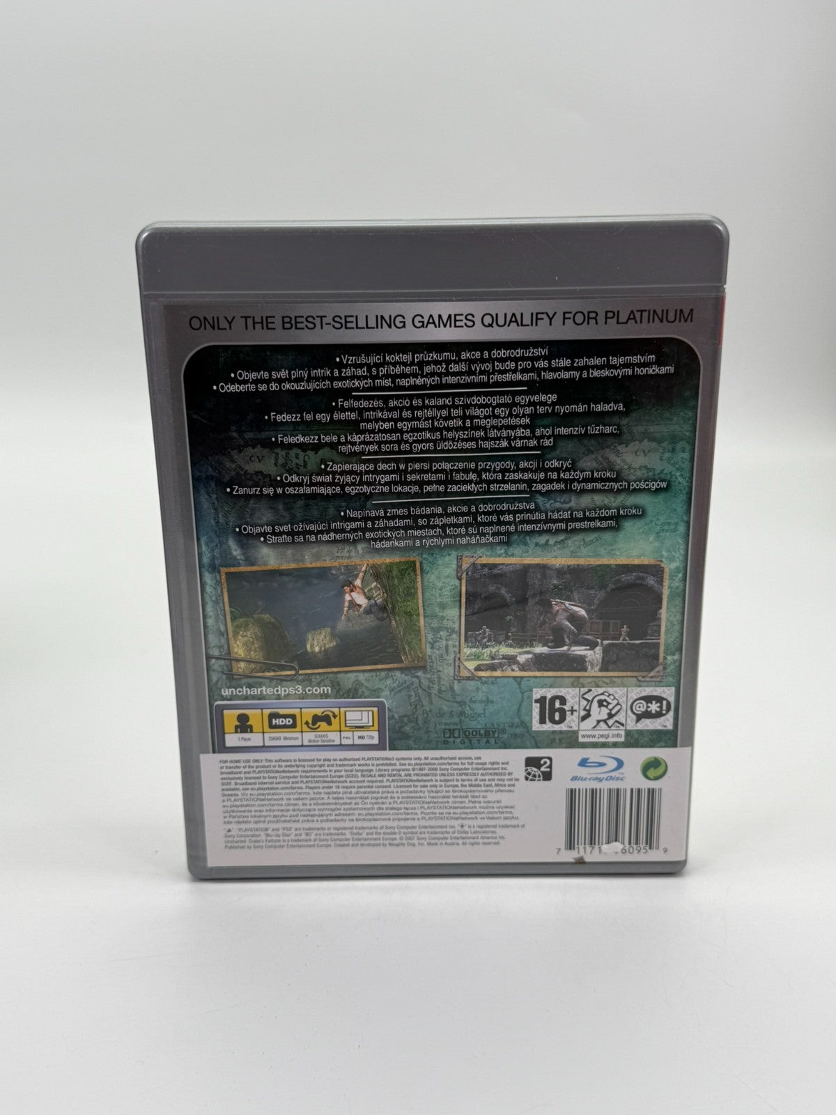 Uncharted Drakes Fortune Sony Playstation 3 Très bon état CIB OVP