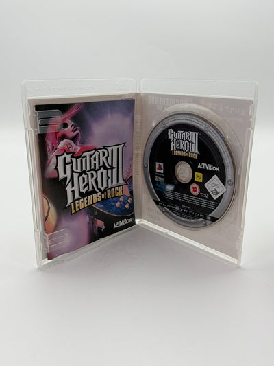 Guitar Hero III Legends of Rock Sony Playstation 3 Sehr guter Zustand CIB OVP