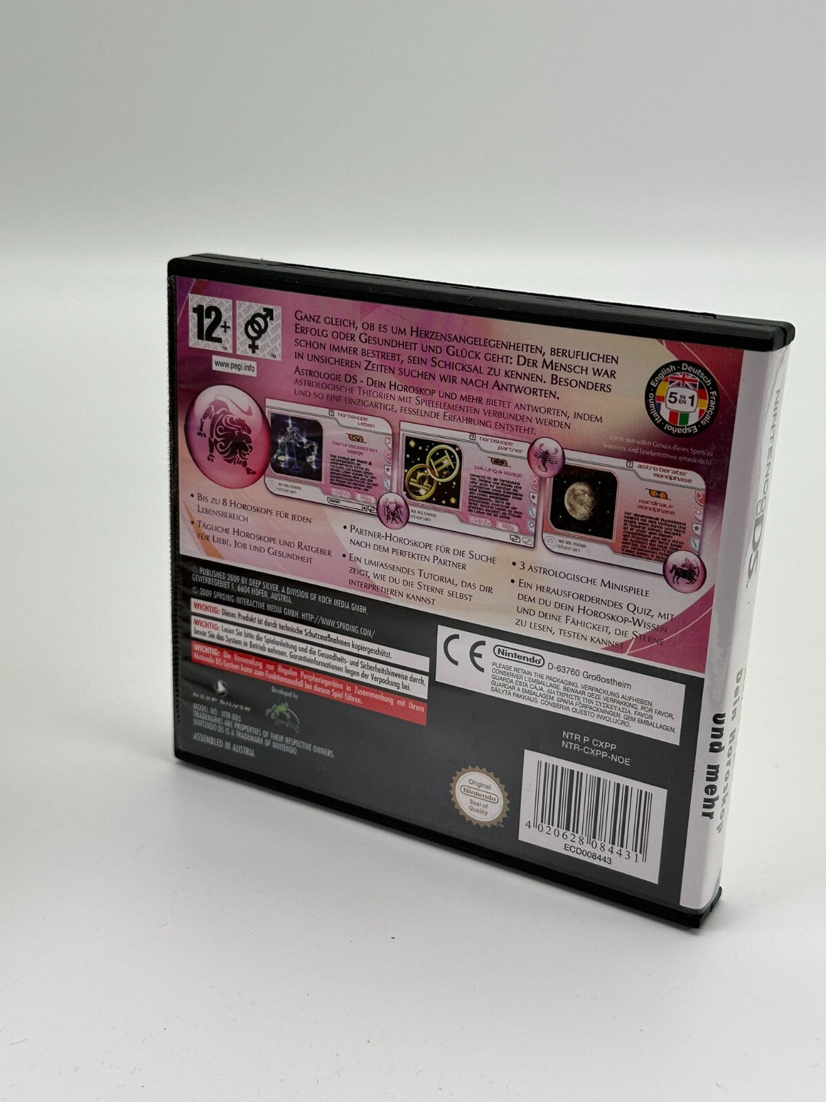 Astrology DS Your Horoscope and More Nintendo DS Very Good Condition CIB OVP