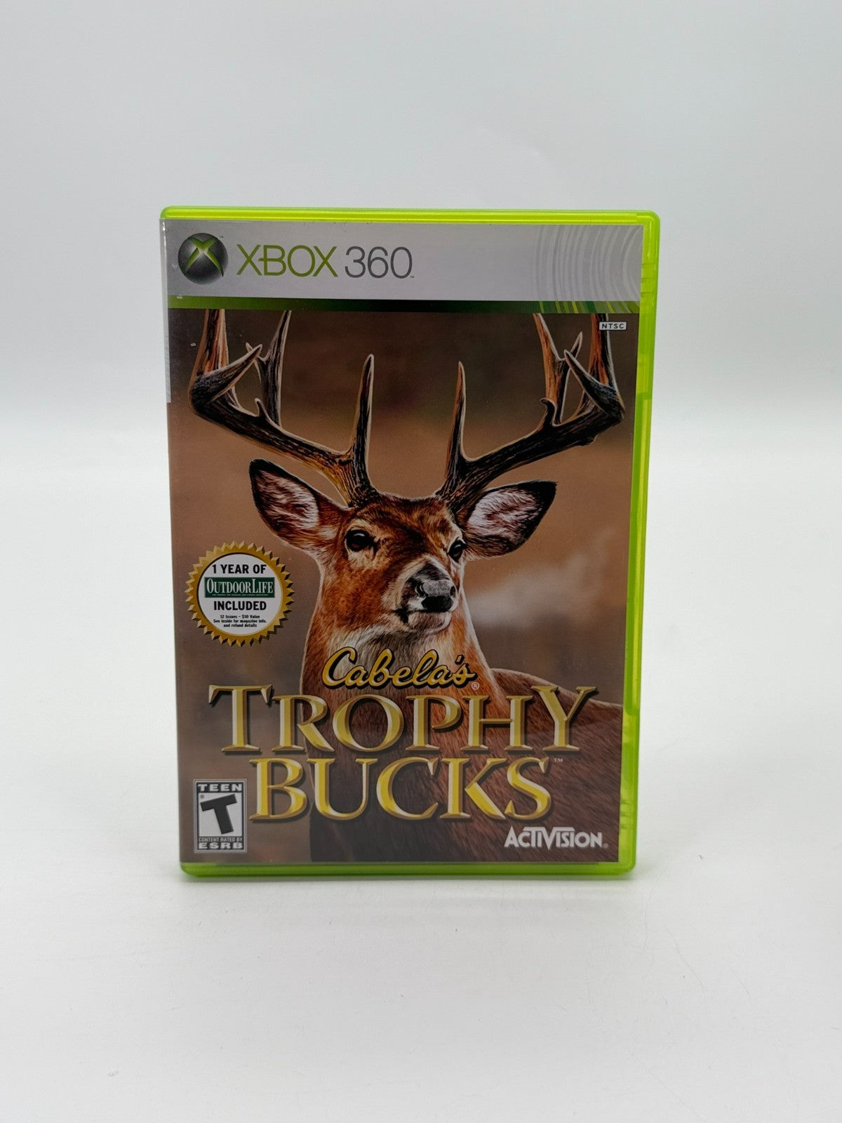 Cabela's Trophy Bucks Microsoft Xbox 360 Very Good Condition CIB OVP