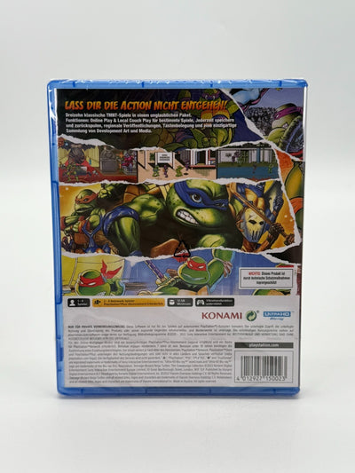 TMNT The Cowabunga Collection Sony Playstation 5 PS5 Neuf sous scellé, scellé d'usine, complet en boîte
