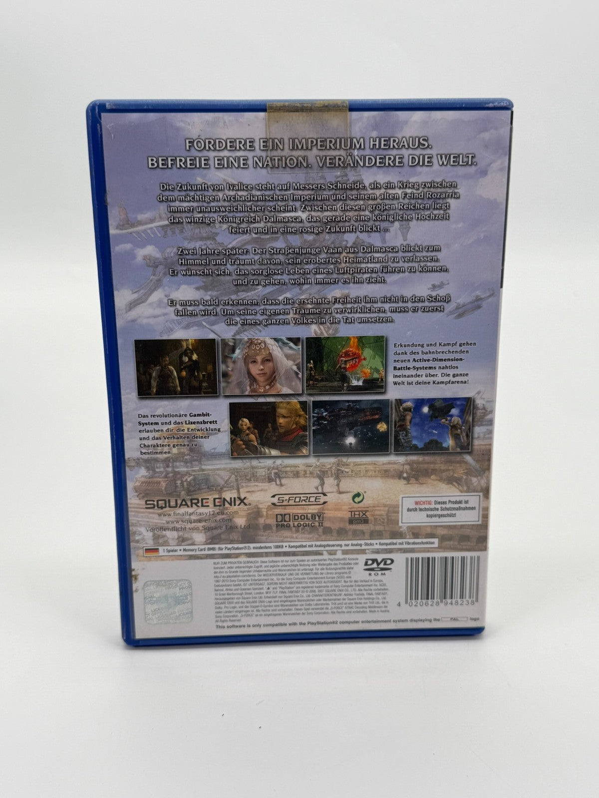 Final Fantasy XII Sony Playstation 2 guter Zustand OVP