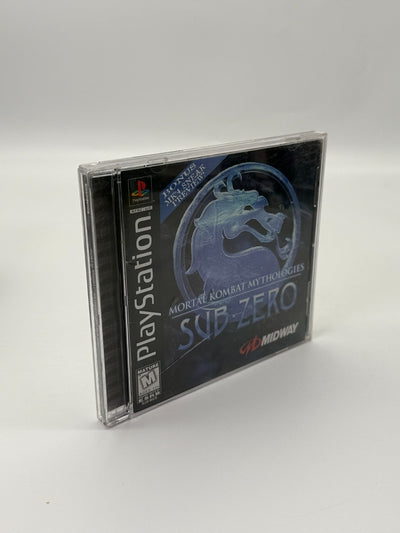Mortal Kombat Mythologies Sub Zero Sony Playstation 1 NTSC-U/C bon CIB OVP