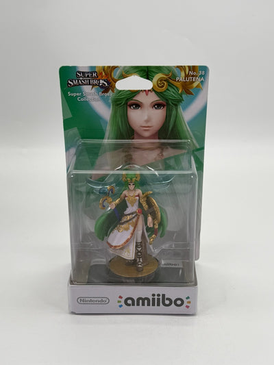 Super Smash Bros. Palutena Nº 38 Amiibo Scellé Neuf Complet en Boîte (CIB) Emballage d'Origine (OVP)