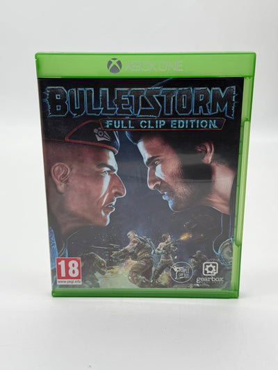 Bulletstorm Full Clip Edition Microsoft Xbox One Mint Condition CIB OVP