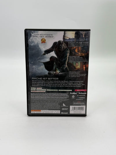 Dishonored Die Maske Des Zorns Microsoft XBox 360 guter Zustand CIB OVP