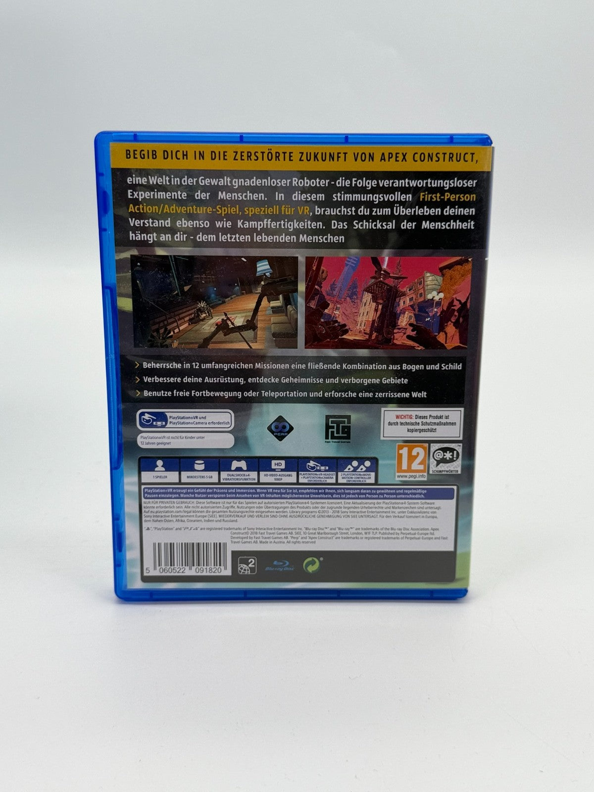 Apex Construct Sony Playstation 4 Very good condition, original packaging