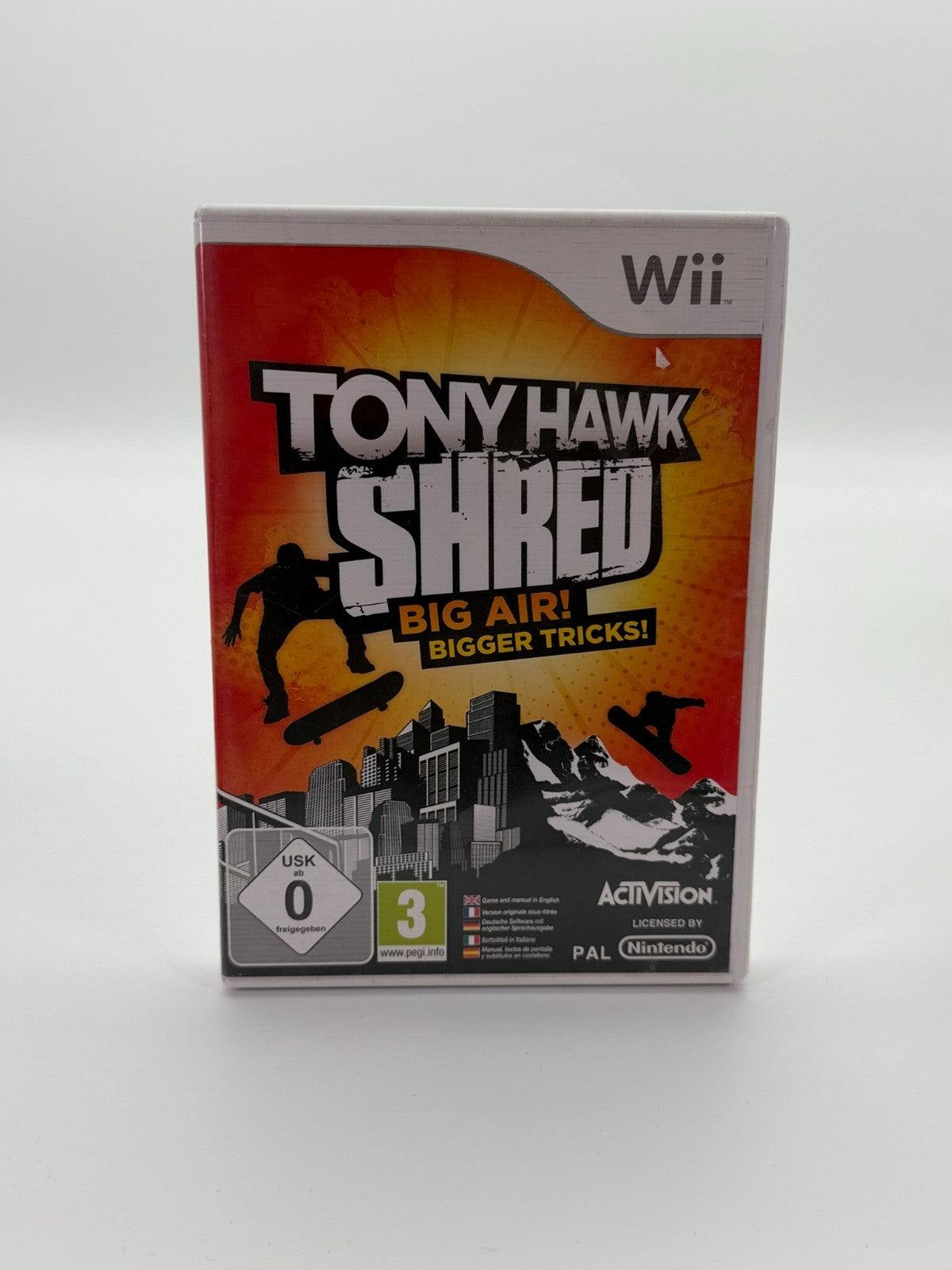 Tony Hawk Shred Nintendo Wii guter Zustand CIB OVP