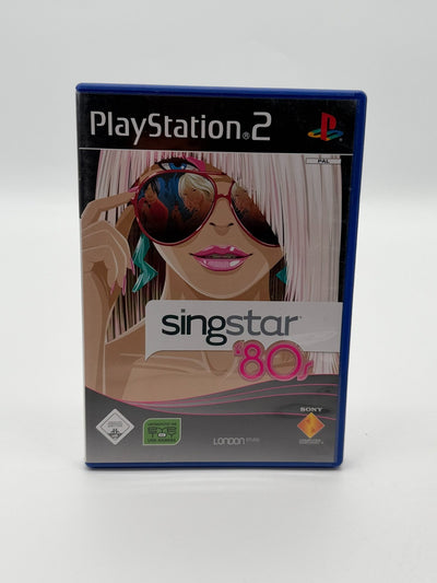 SingStar 80s Sony Playstation 2 bon état CIB OVP