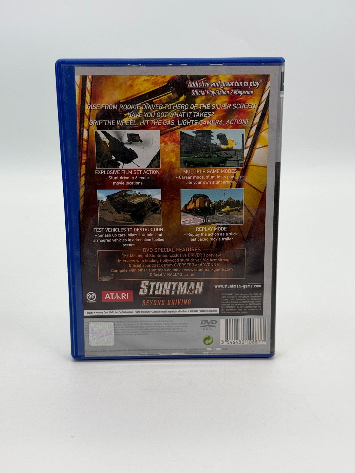Stuntman Sony Playstation 2 Akzeotabler Zustand OVP