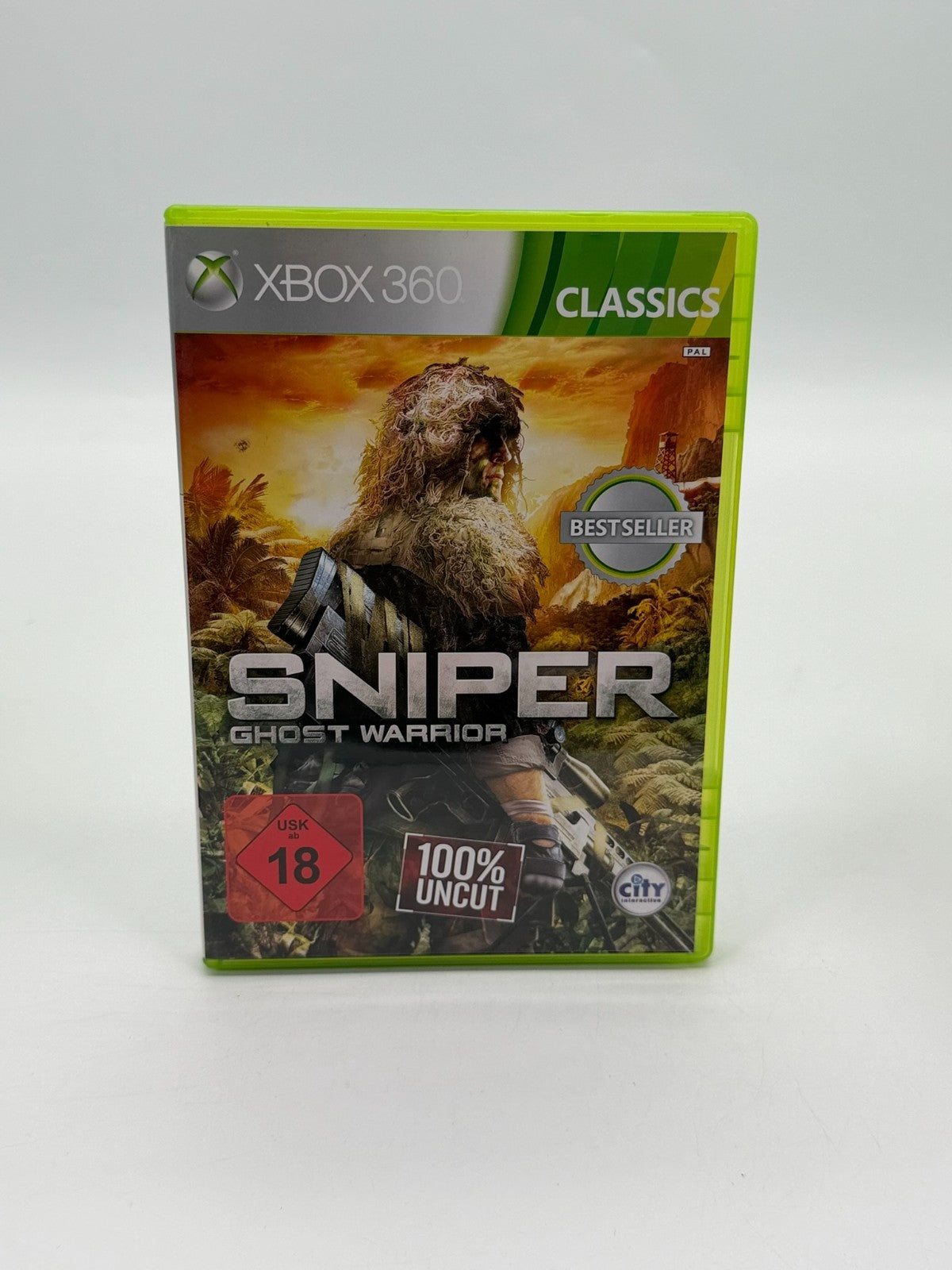 Sniper Ghost Warrior Microsoft XBox 360 Good Condition CIB OVP
