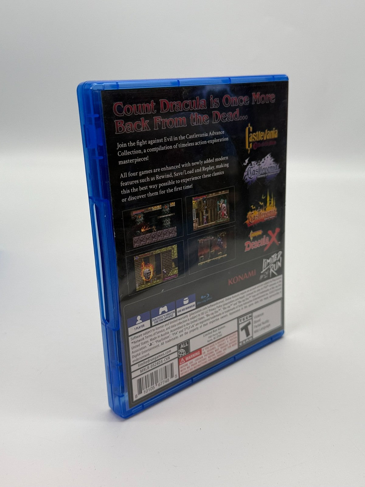 Castlevania Avance Collection Sony Playstation 4 Sehr guter Zustand CIB OVP
