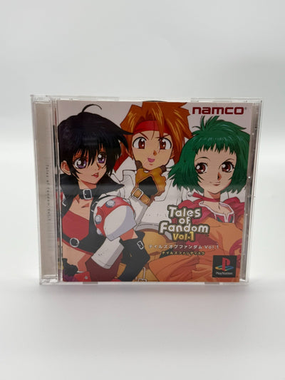 Tales of Fandom Vol. 1 Sony Playstation 1 NTSC-J Très bon état CIB OVP