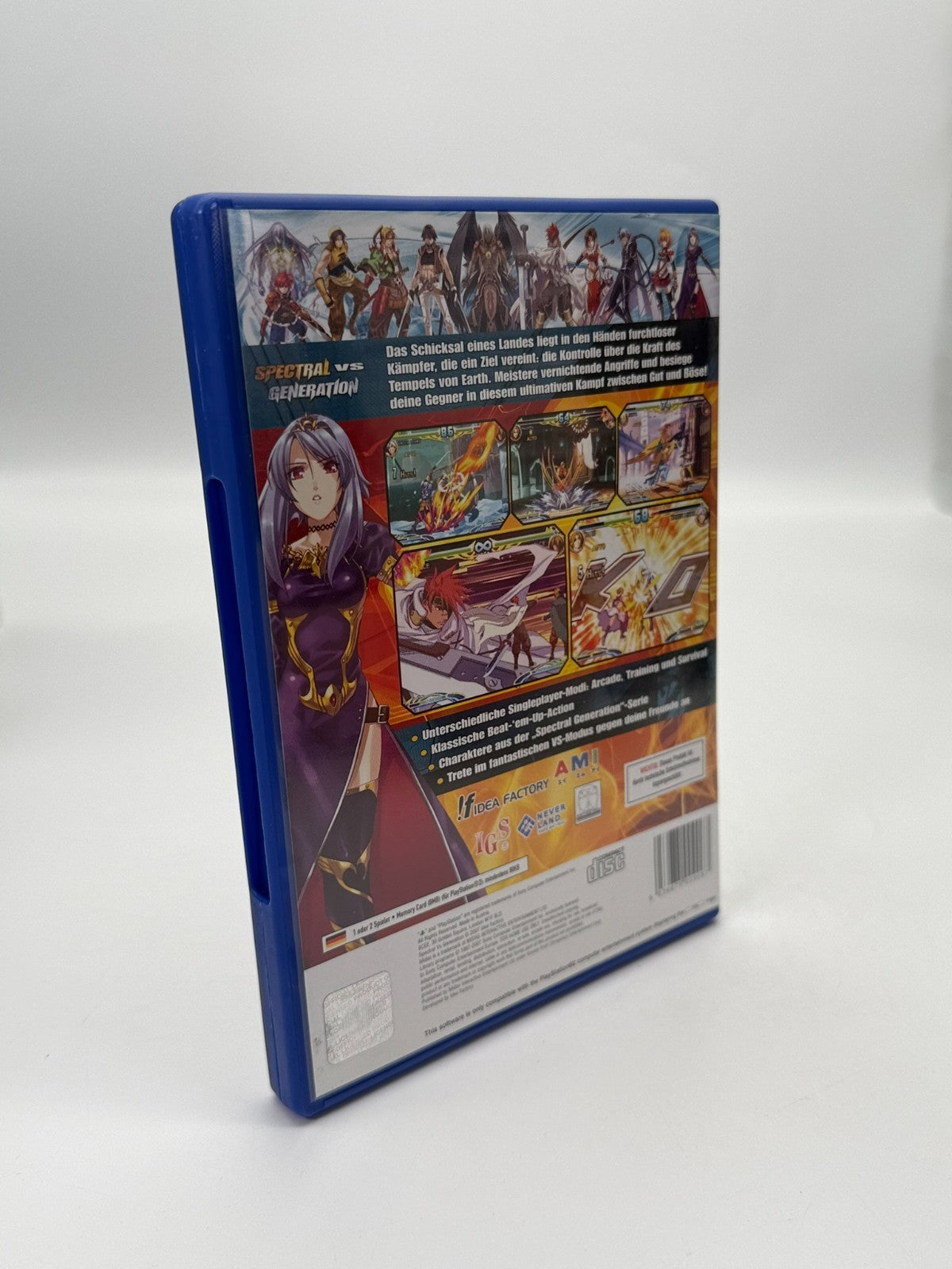 Spectral Vs Generation Sony Playstation 2 Sehr guter Zustand CIB OVP