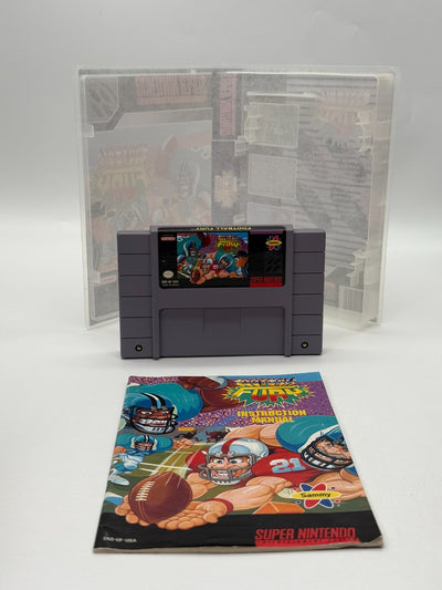 Football Fury Super Nintendo SNES NTSC-U/C gut - Sehr gut Modul + Anleitung
