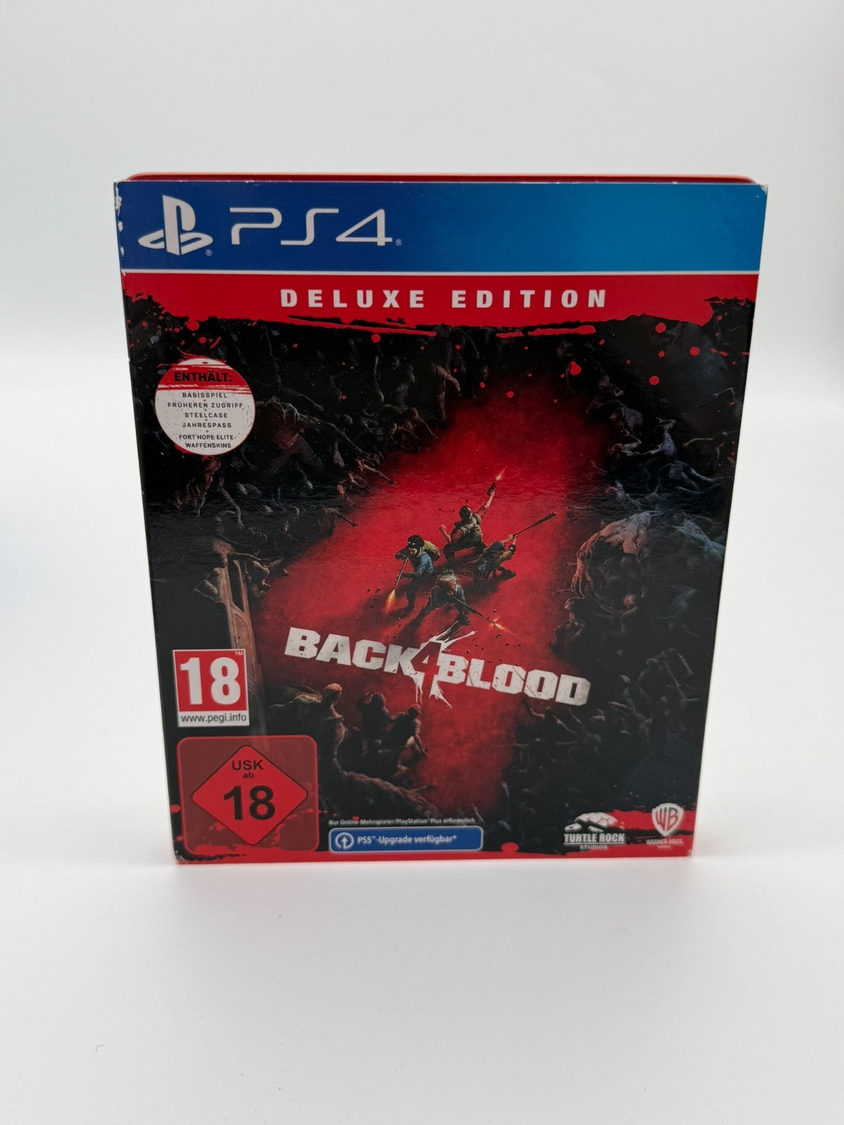 Back 4 Blood Deluxe Edition Steelbook Sony Playstation 4 Very good condition