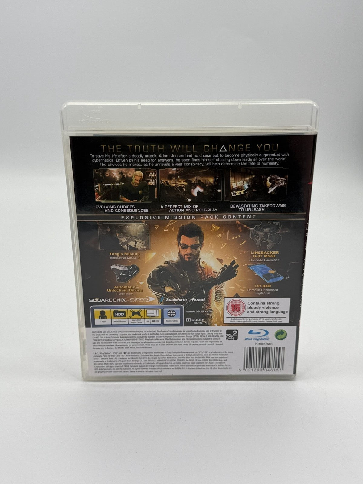 Deus Ex Humans Revolution Limited Edition Sony Playstation 3 Sehr guter Zustand
