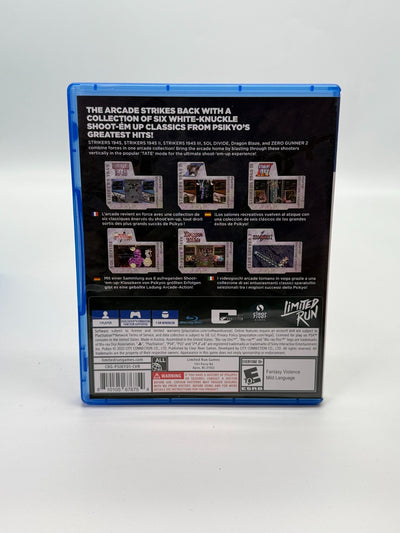 Psikyo Shooting Library Vol.1 Sony Playstation 4 Neuwertiger Zustand CIB OVP