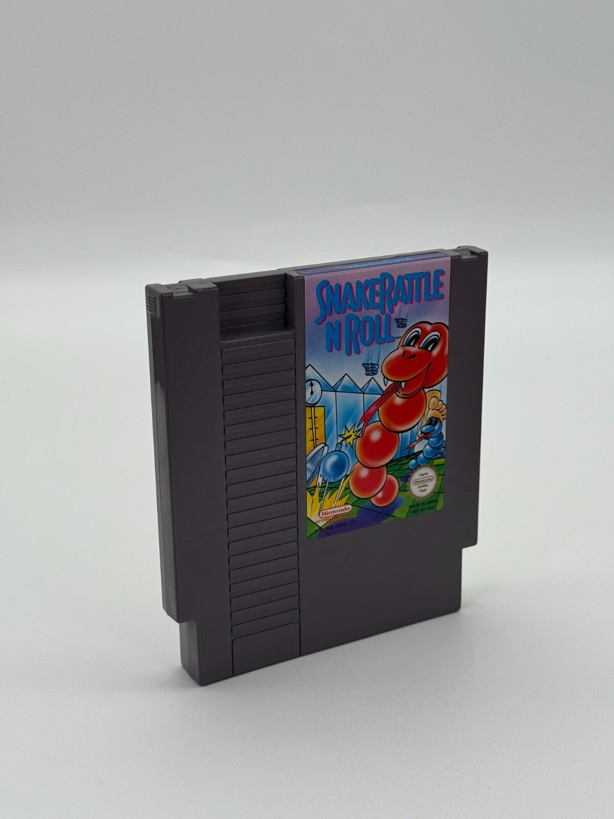 Snake Rattle 'n' Roll Nintendo NES Sehr guter Zustand CIB OVP Retro