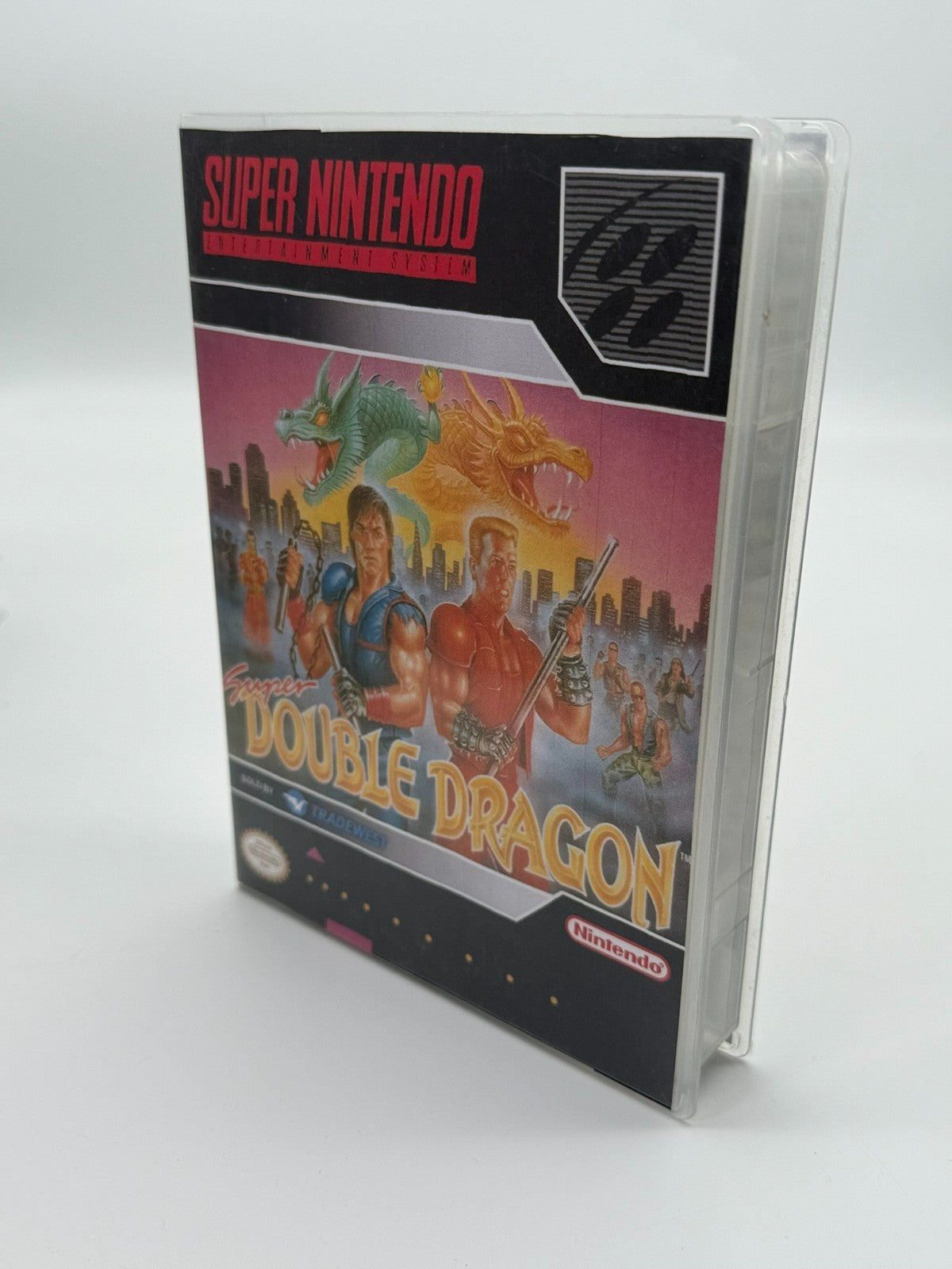 Super Double Dragon Super Nintendo SNES NTSC-U/C bon état