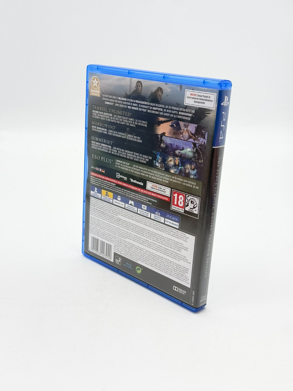 The Elder Scrolls Online Edition Premium Sony Playstation 4 bon état