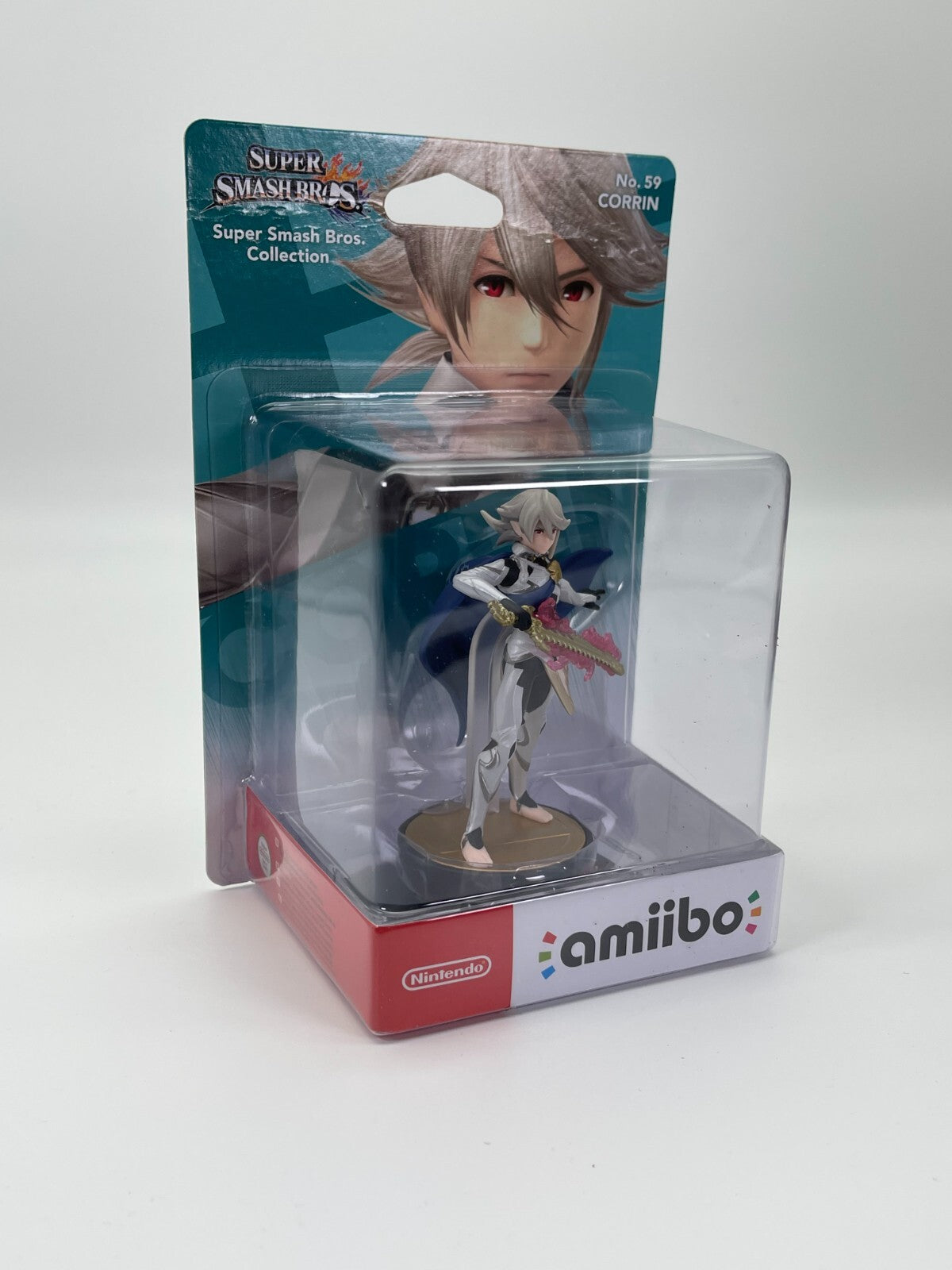 Corrin No. 59 Nintendo Amiibo Collectible Figure 3DS Switch Wii U New Factory Sealed
