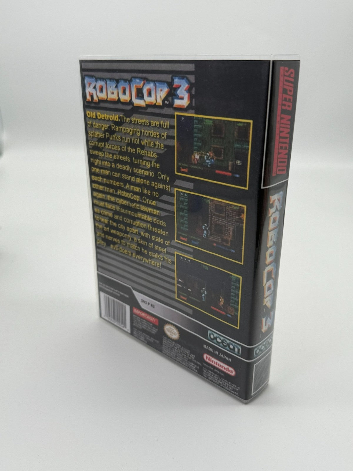 Robocop 3 Super Nintendo SNES NTSC-U/C guter Zustand