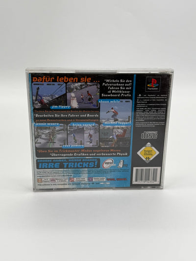Cool Boarders 4 Sony Playstation 1 bon état CIB boîte d'origine