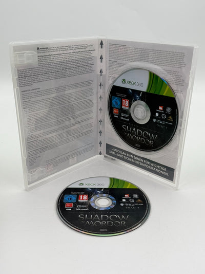 Mittelerde Mordors Schatten Microsoft XBox 360 guter Zustand OVP