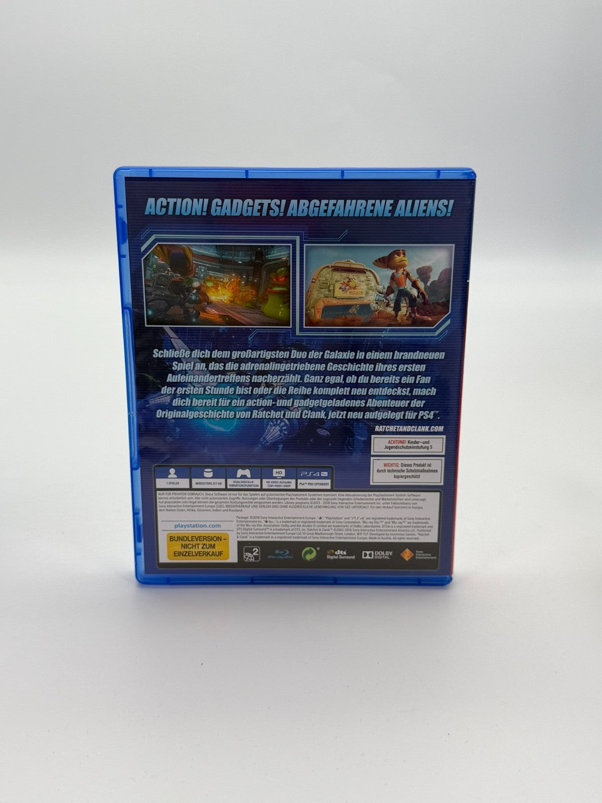 Ratchet & Clank Sony Playstation 4 good condition CIB OVP