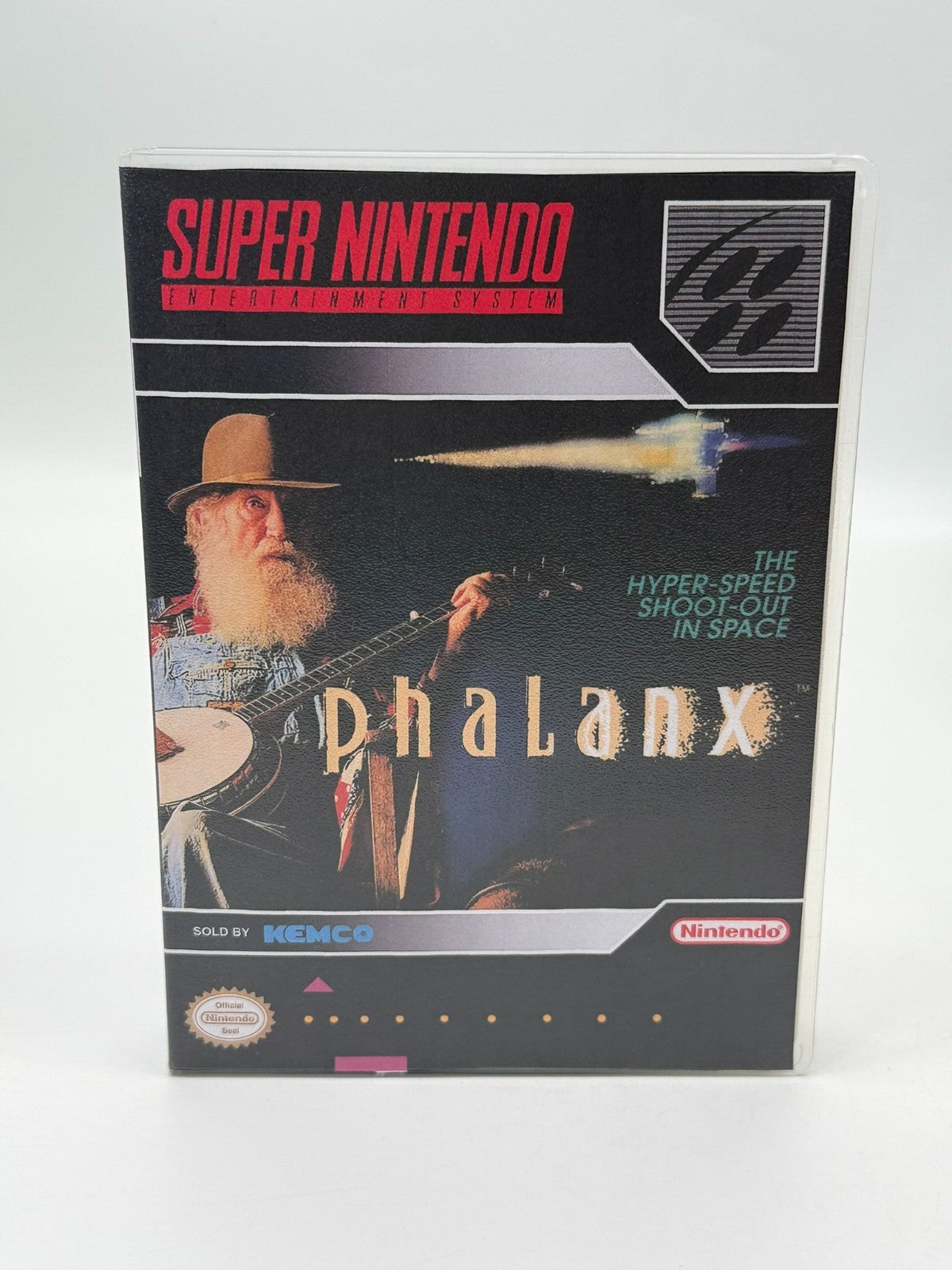 Phalanx Super Nintendo SNES NTSC-U/C bon état Cartouche + manuel