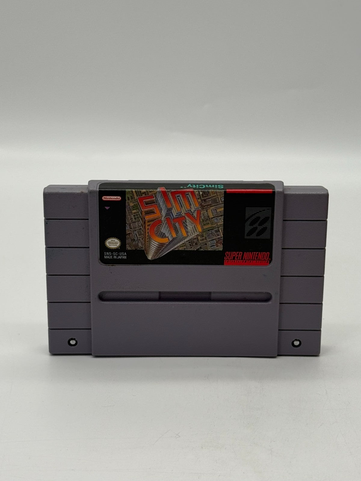 Sim City Super Nintendo SNES NTSC-U/C guter Zustand Modul + Anleitung