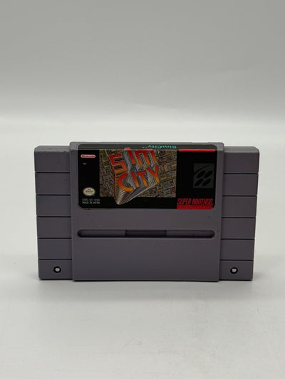 Sim City Super Nintendo SNES NTSC-U/C guter Zustand Modul + Anleitung