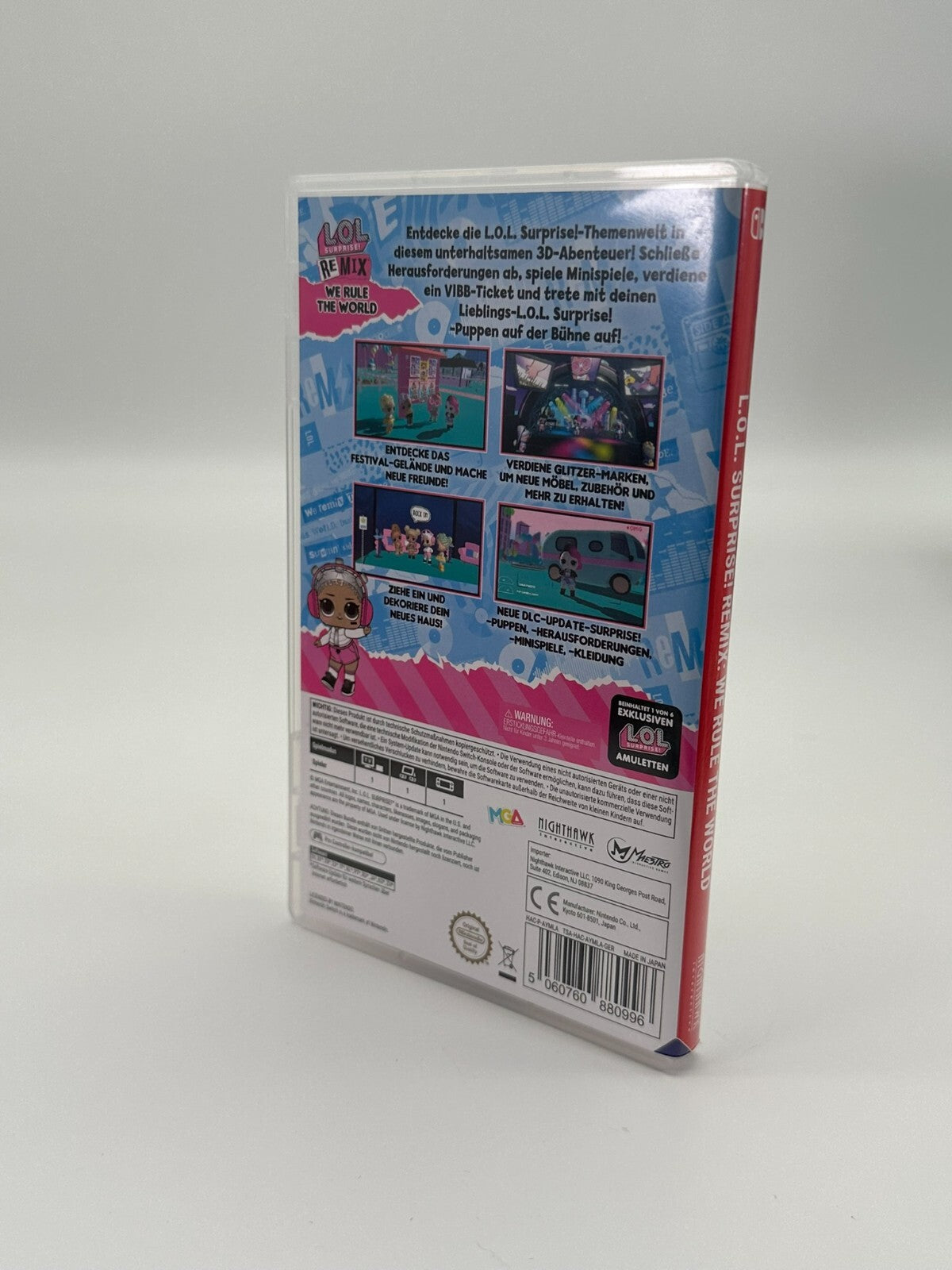 LOL Remix We Rule The World Nintendo Switch Neuf sous blister CIB OVP