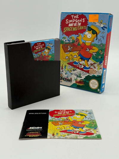 The Simpsons: Bart vs. The Space Mutants Nintendo NES Bon - Très bon CIB OVP