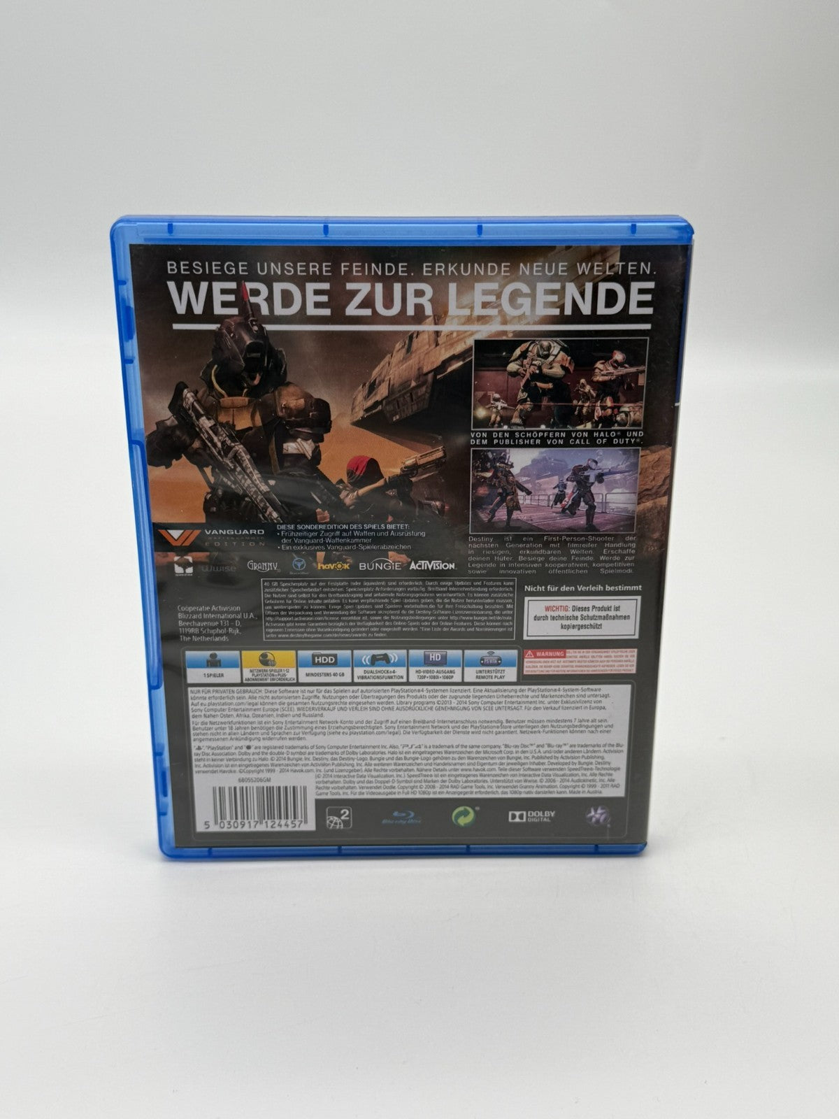 Destiny Sony Playstation 4 Very good condition CIB OVP