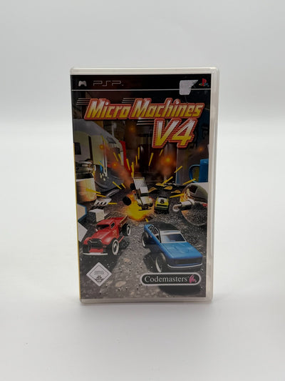 Micro Machines v4 Sony PSP Sehr guter Zustand CIB OVP