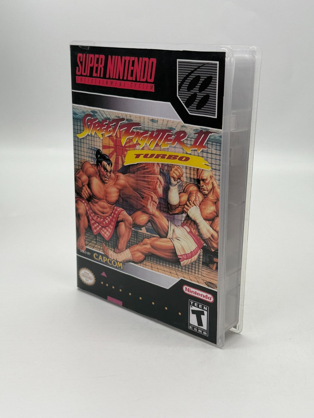 Street Fighter II Turbo Super Nintendo SNES NTSC-U/C bon état